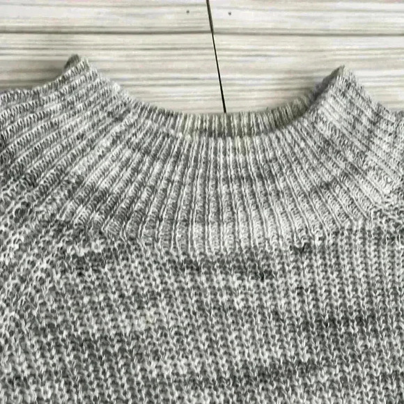 NWT Caslon mock neck long sleeve space dye pullover sweater - Picture 3 of 6